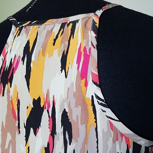 Banana Republic abstract summer dress - Picture 5 of 7